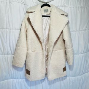 ASOS Design Tall Teddy Borg Coat